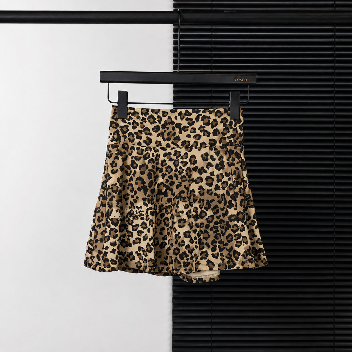 L6368# Women Leopard Print Skirts