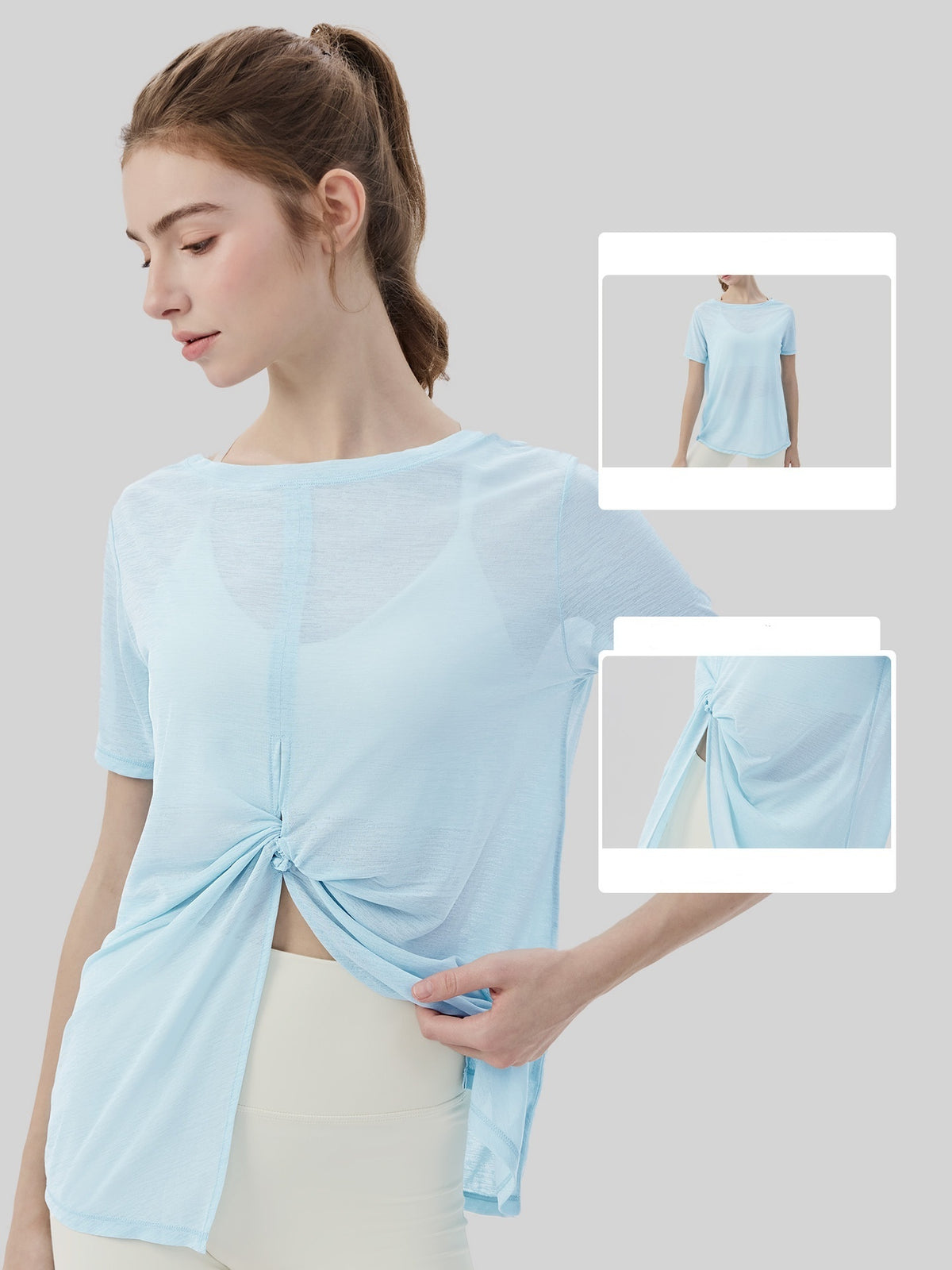 L5921#  Women Yoga Shirts