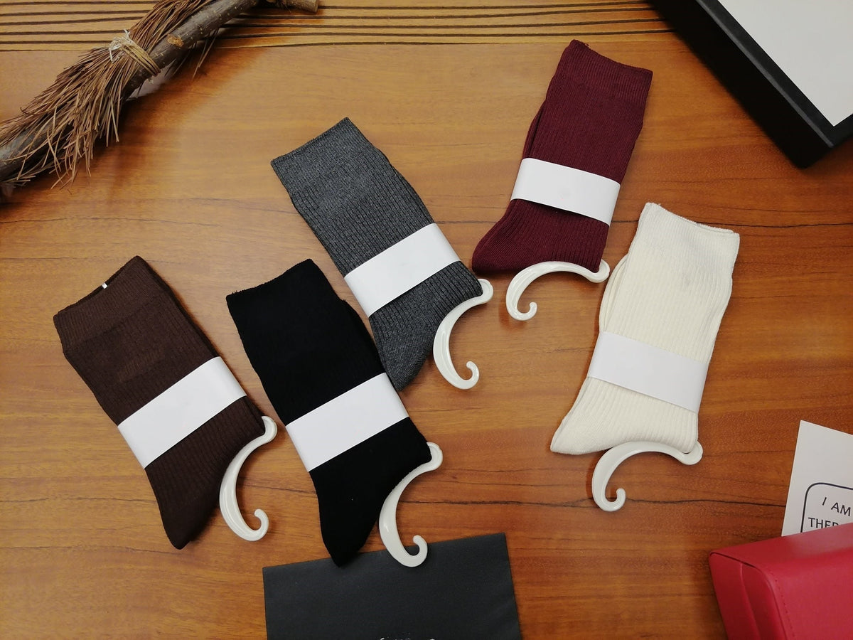 L4217# Unisex Cotton Socks 5Pairs/lot