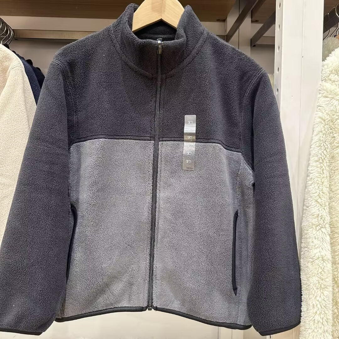 2799# A 3D Silver Kids Fleece Jacket