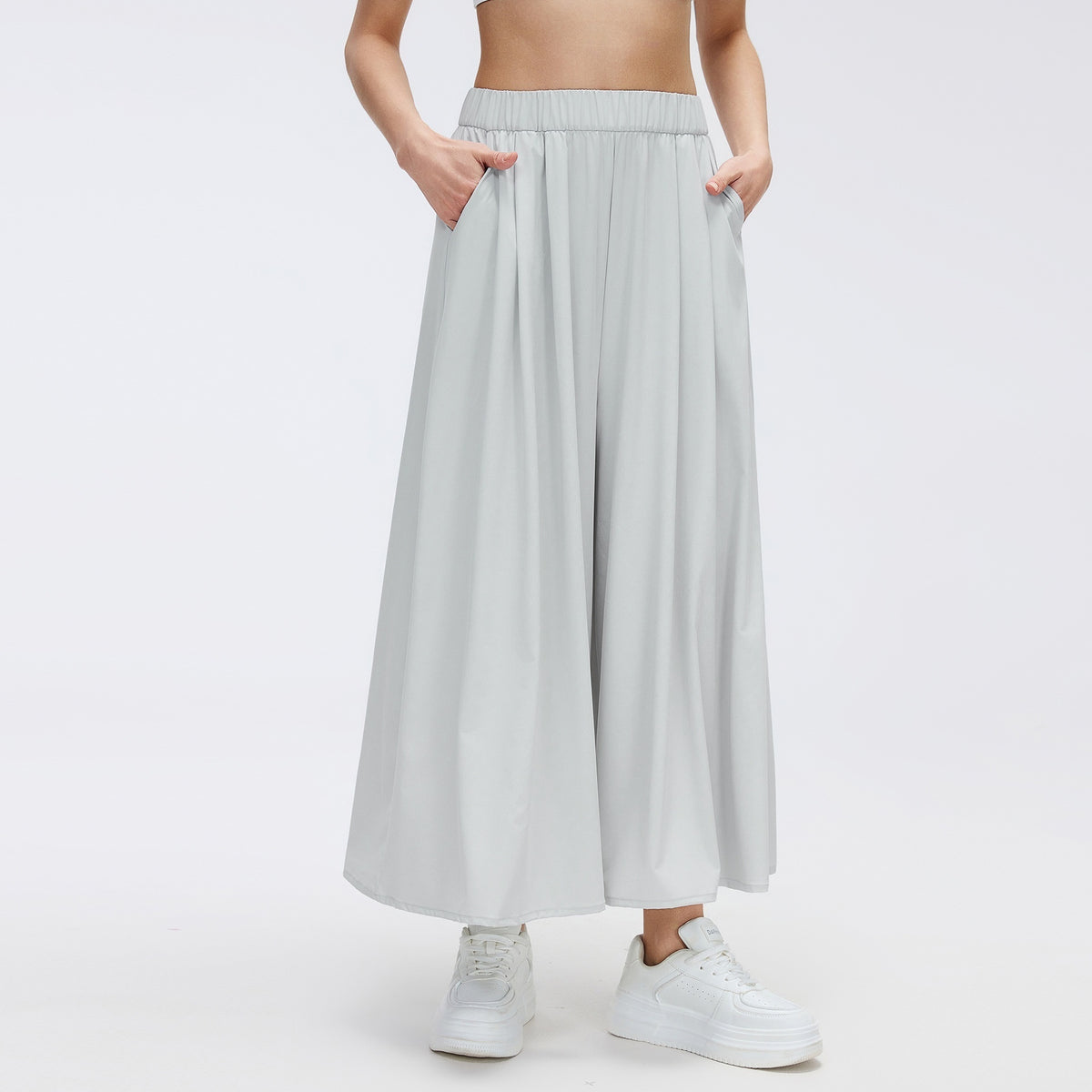 L5767# Women Wide-Leg Pants