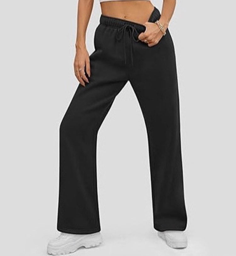 L5616# Women Yoga Fleece Pants