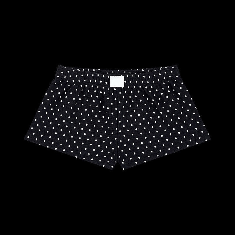 E7385# Women Polka Dot Shorts