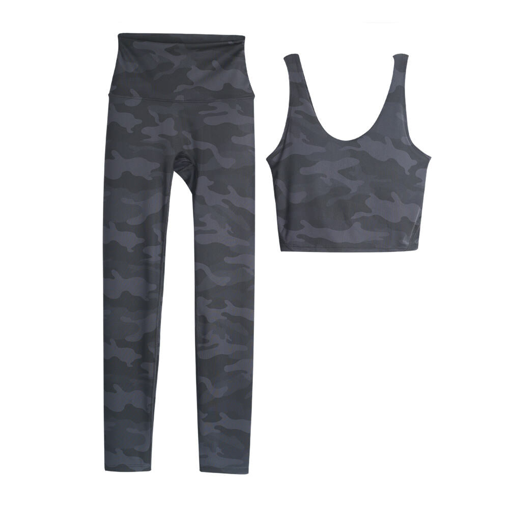 L4757# Yoga Bra Pants Set