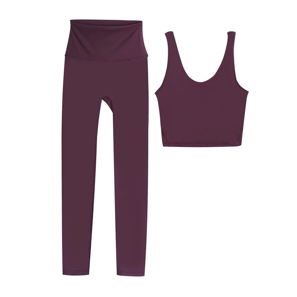 L4757-1# Yoga Bra Pants Set