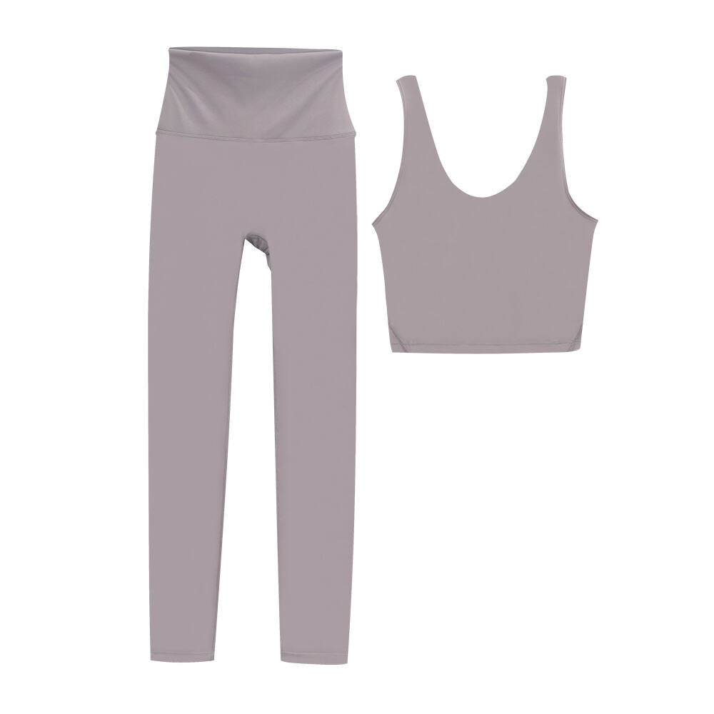 L4757# Yoga Bra Pants Set
