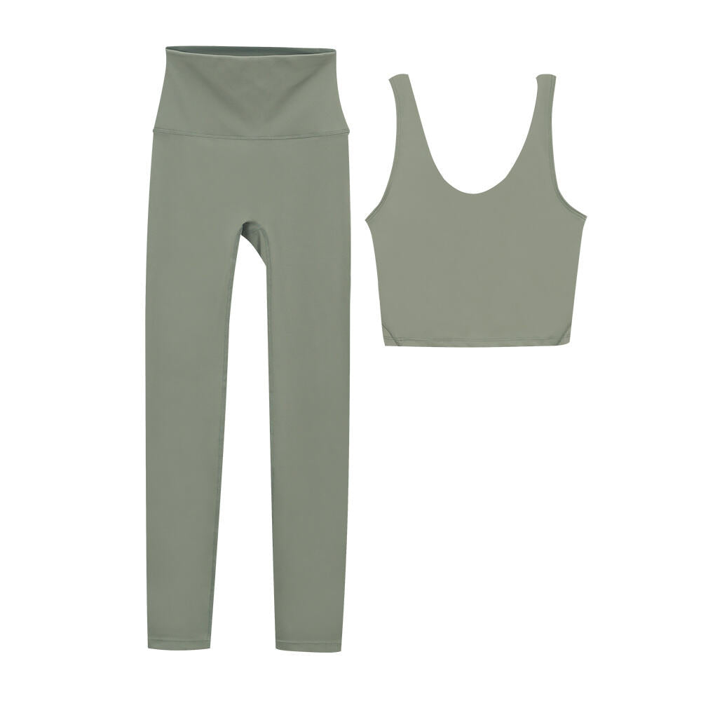 L4757-1# Yoga Bra Pants Set