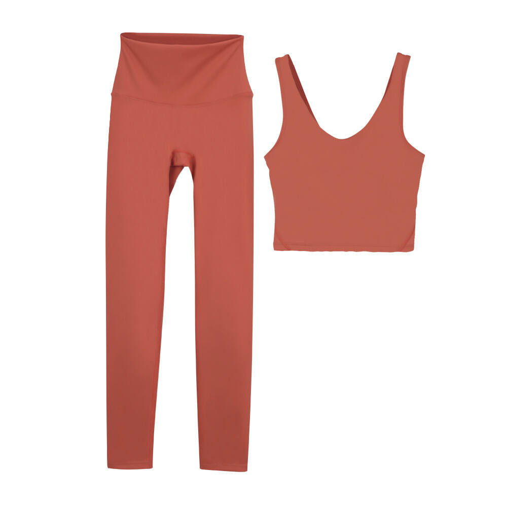 L4757# Yoga Bra Pants Set