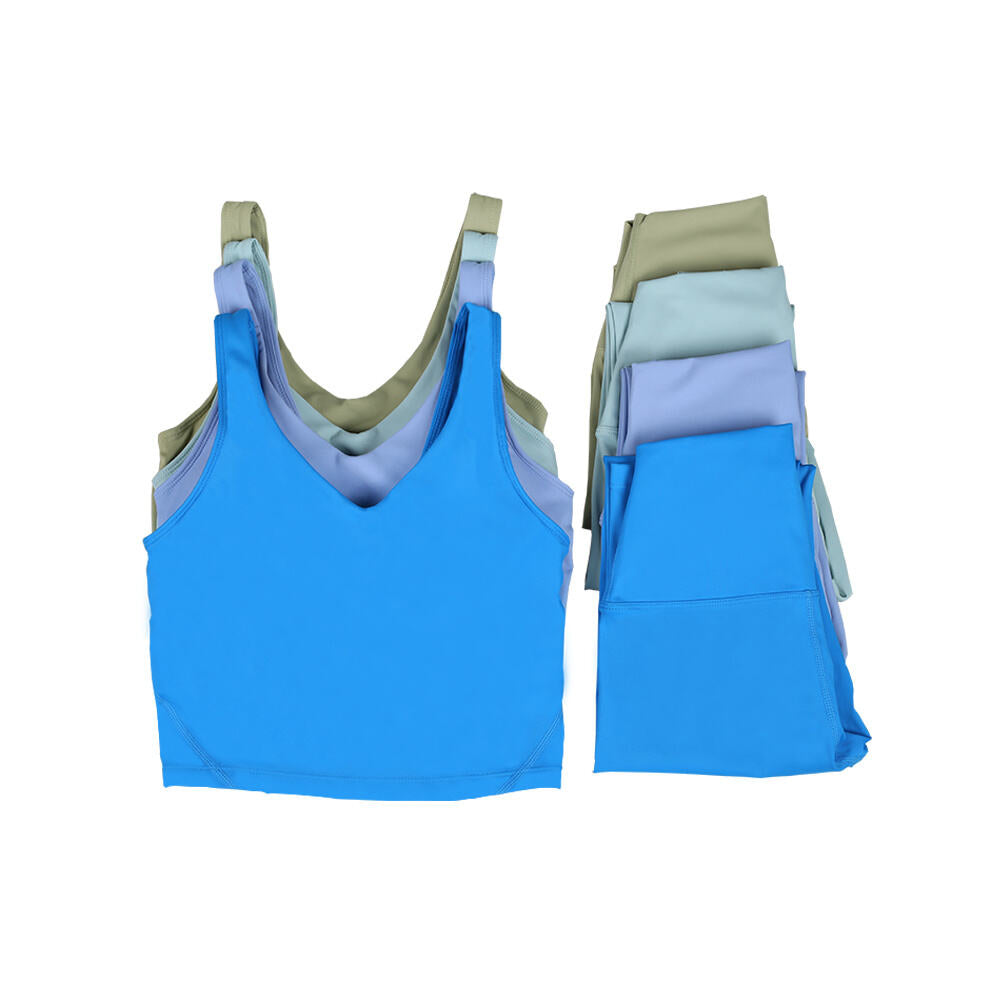 L4757# Yoga Bra Pants Set