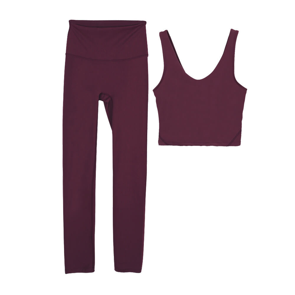 L4757# Yoga Bra Pants Set