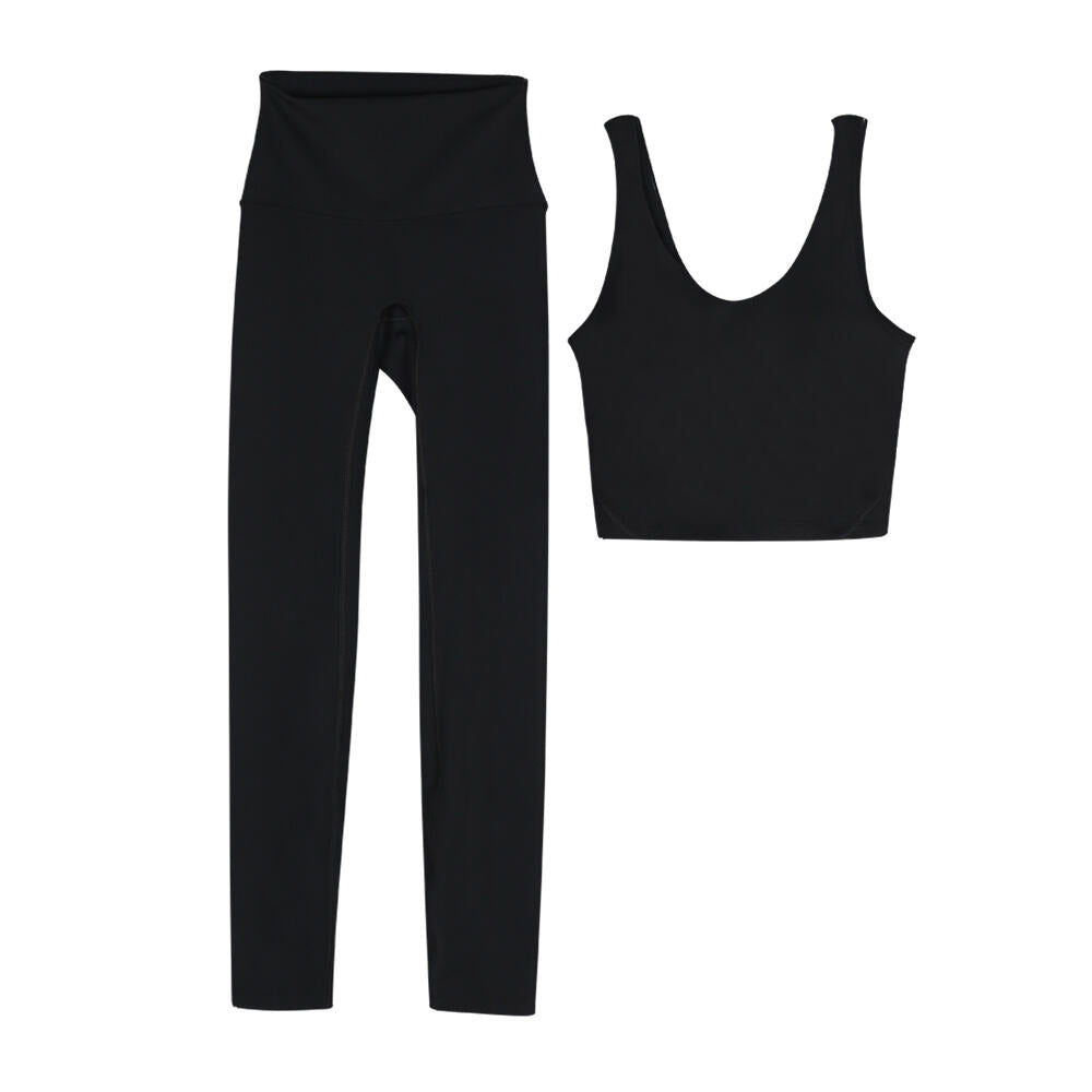 L4757-2# Yoga Bra Pants Set