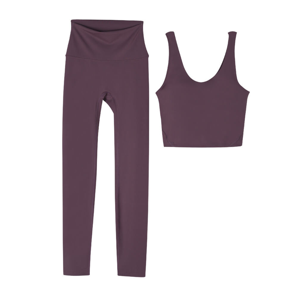L4757# Yoga Bra Pants Set