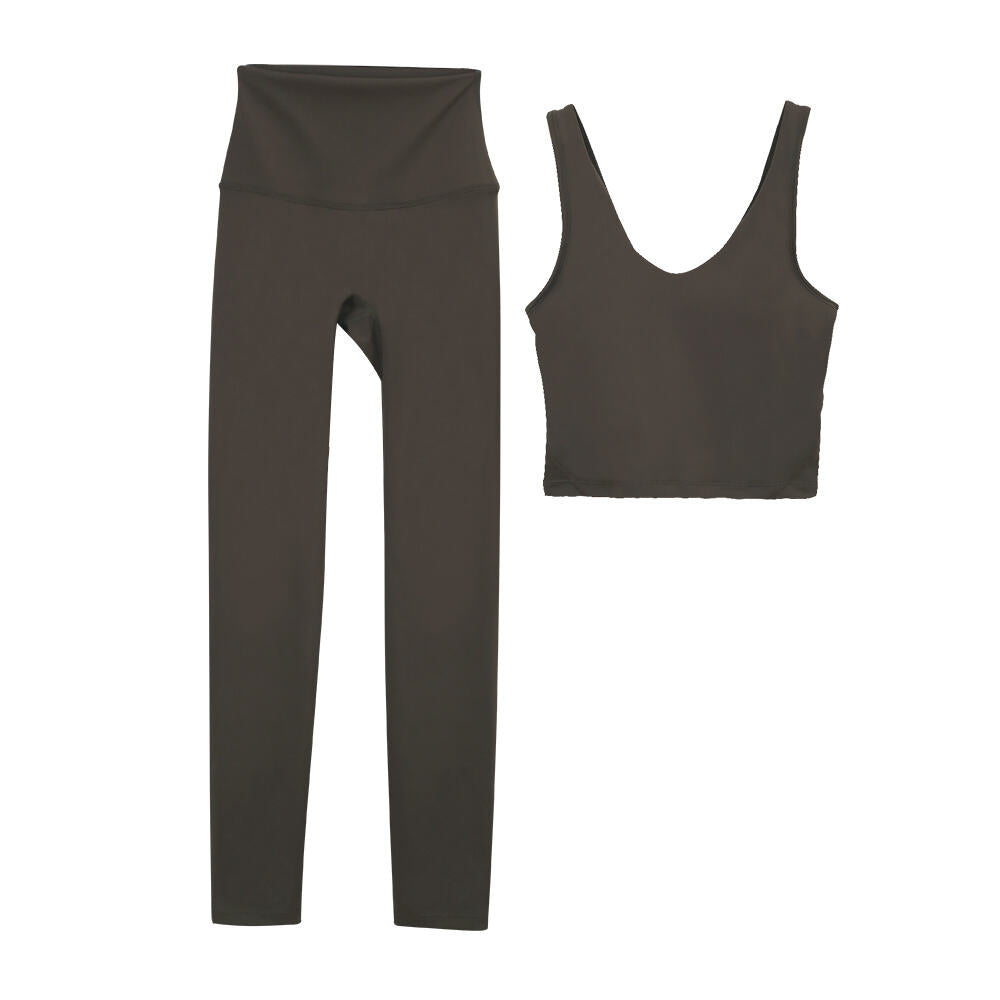 L4757-1# Yoga Bra Pants Set