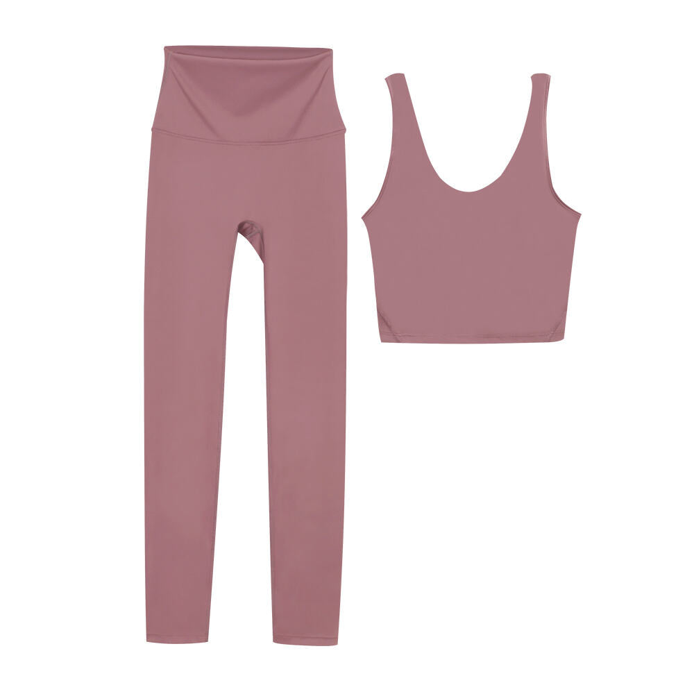 L4757# Yoga Bra Pants Set