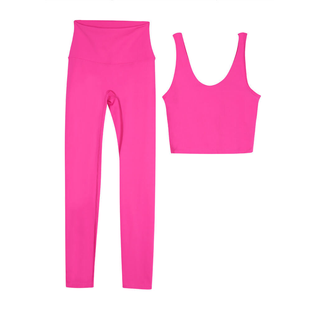 L4757# Yoga Bra Pants Set