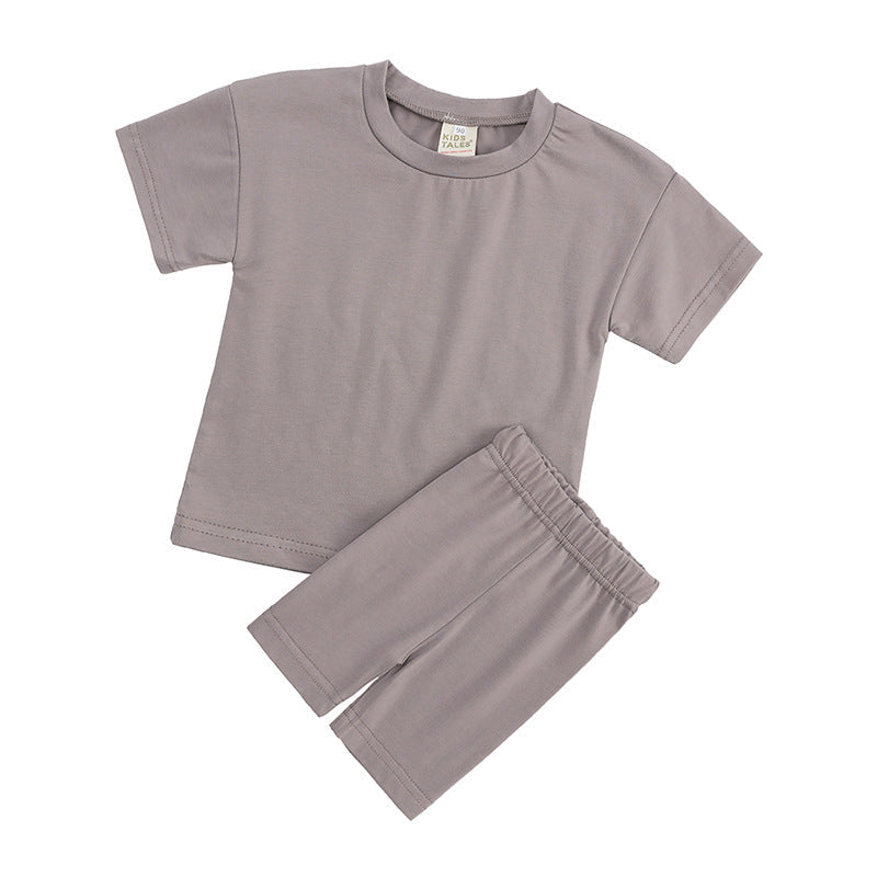 1975#  Kids Shirts And Shorts Set