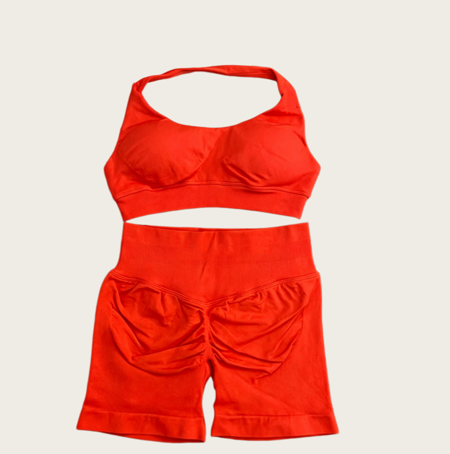 E7214# Women Yoga Set