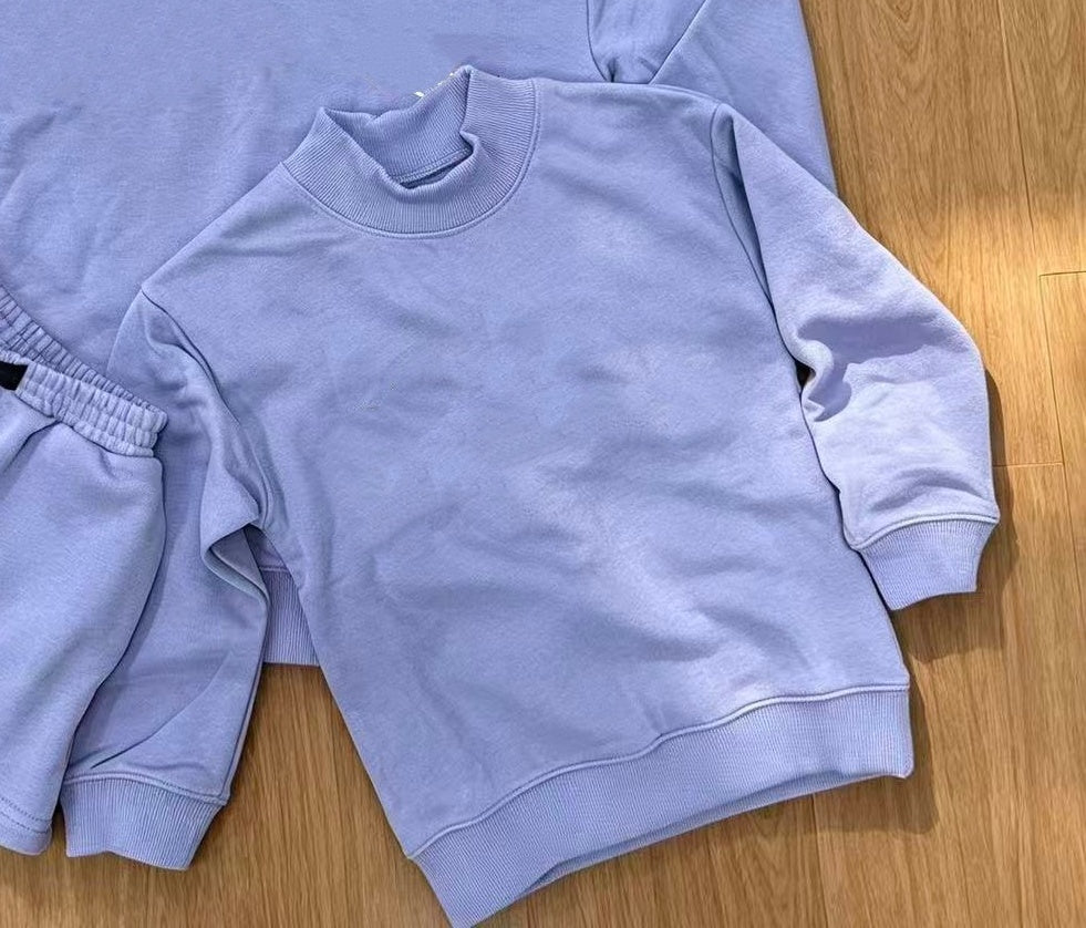 E7289#  Adult And Kids Sweatshirts