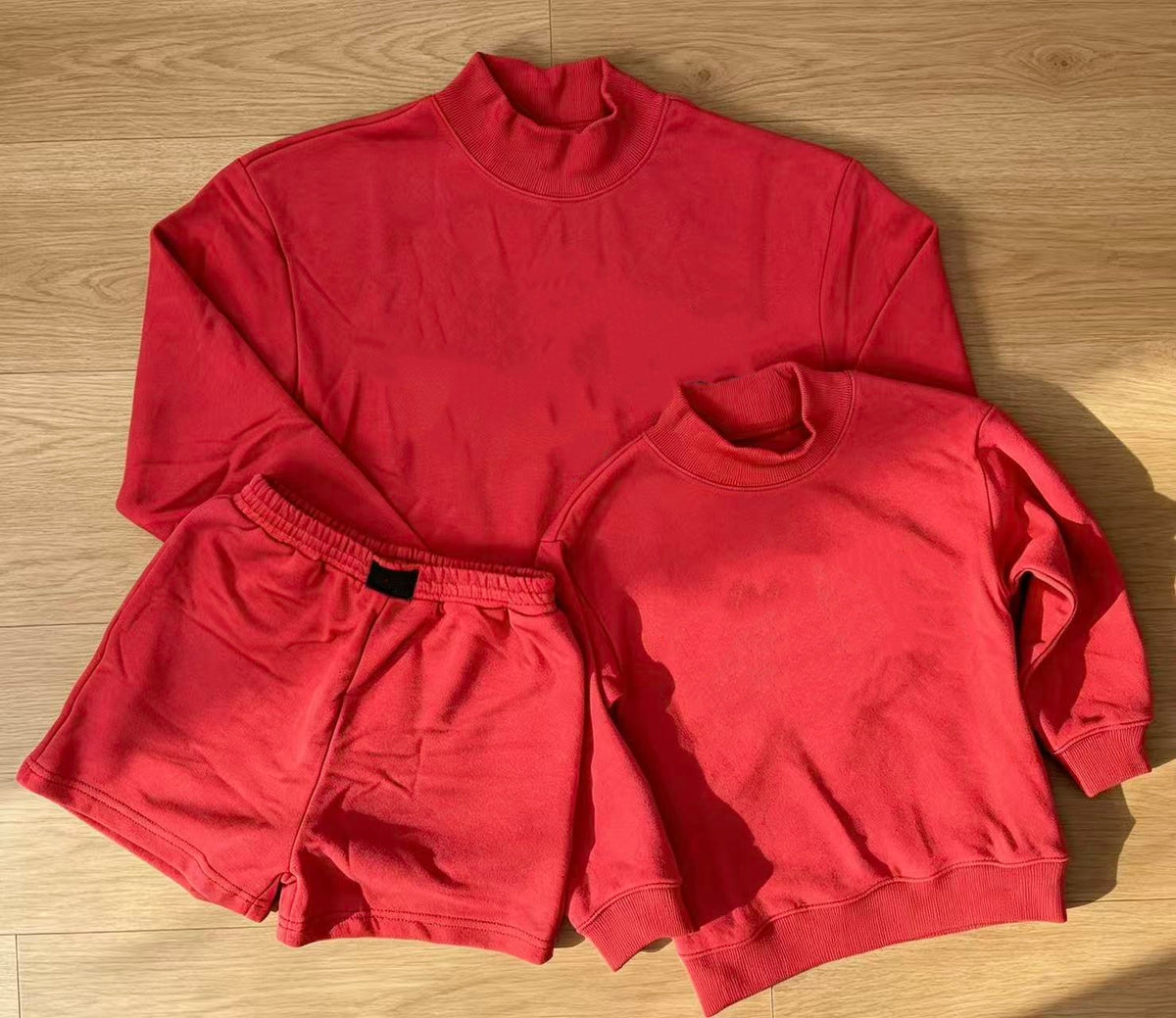E7289#  Adult And Kids Sweatshirts