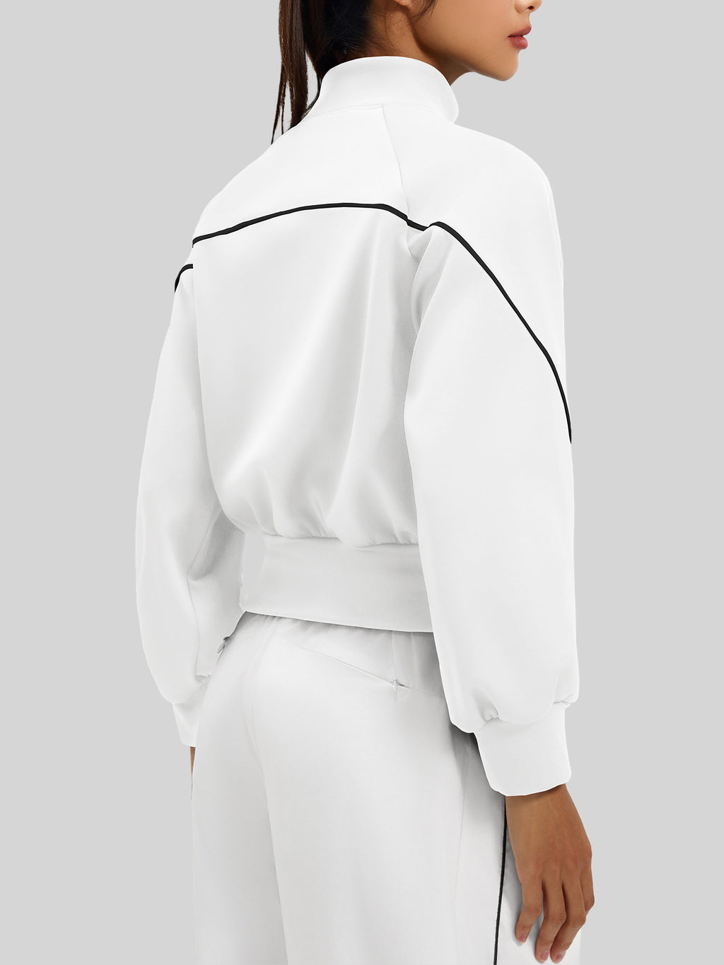 1641#A 3D SIlver  Women Jacket