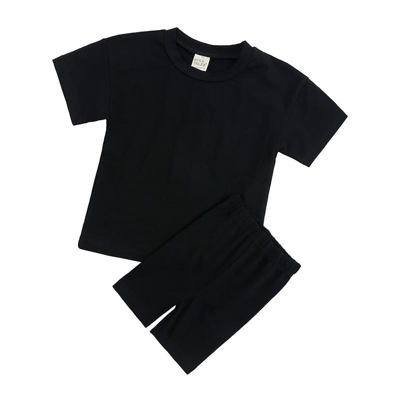 1975#  Kids Shirts And Shorts Set