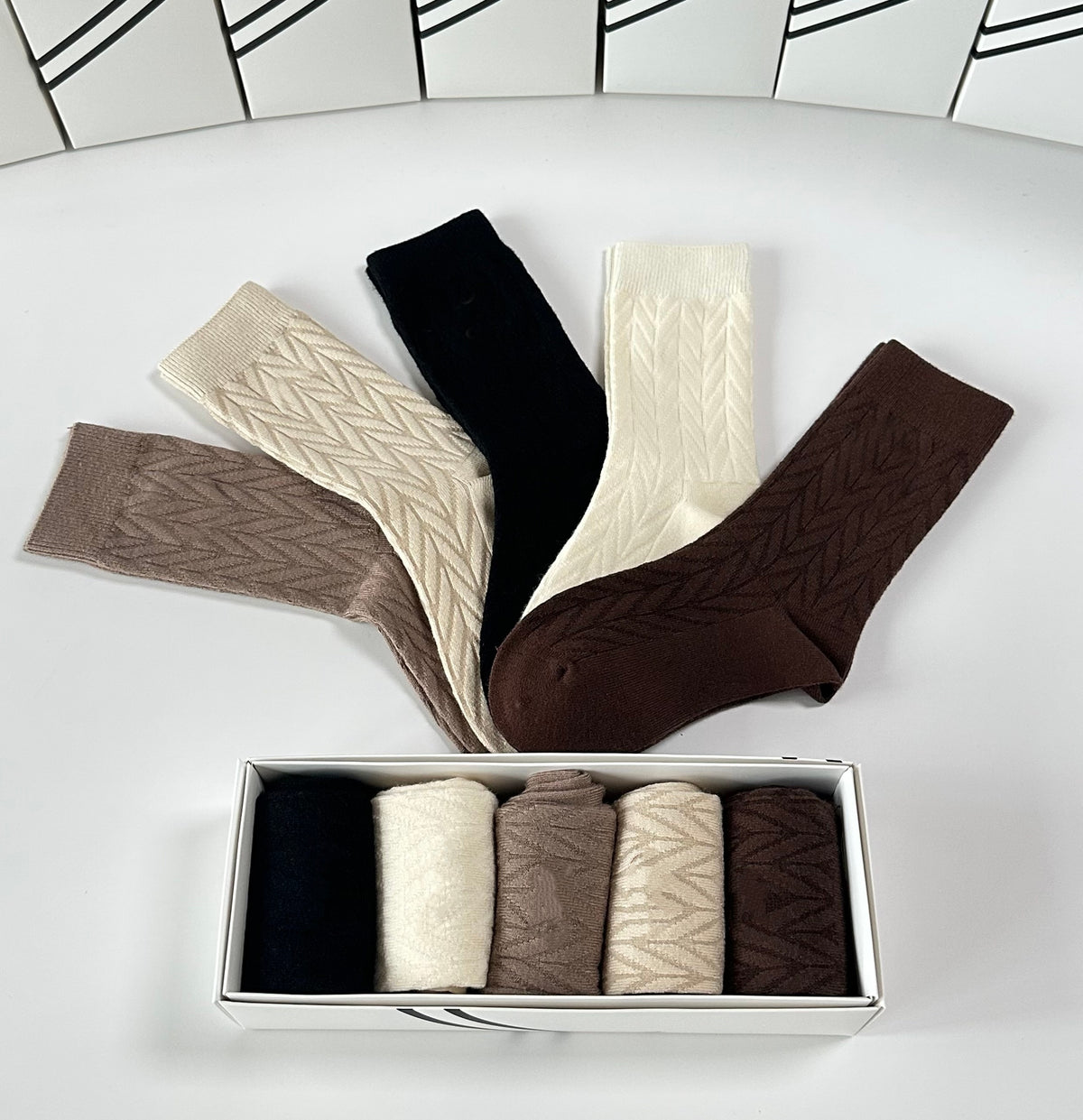 1493# A Unisex Socks 5Pairs/lot