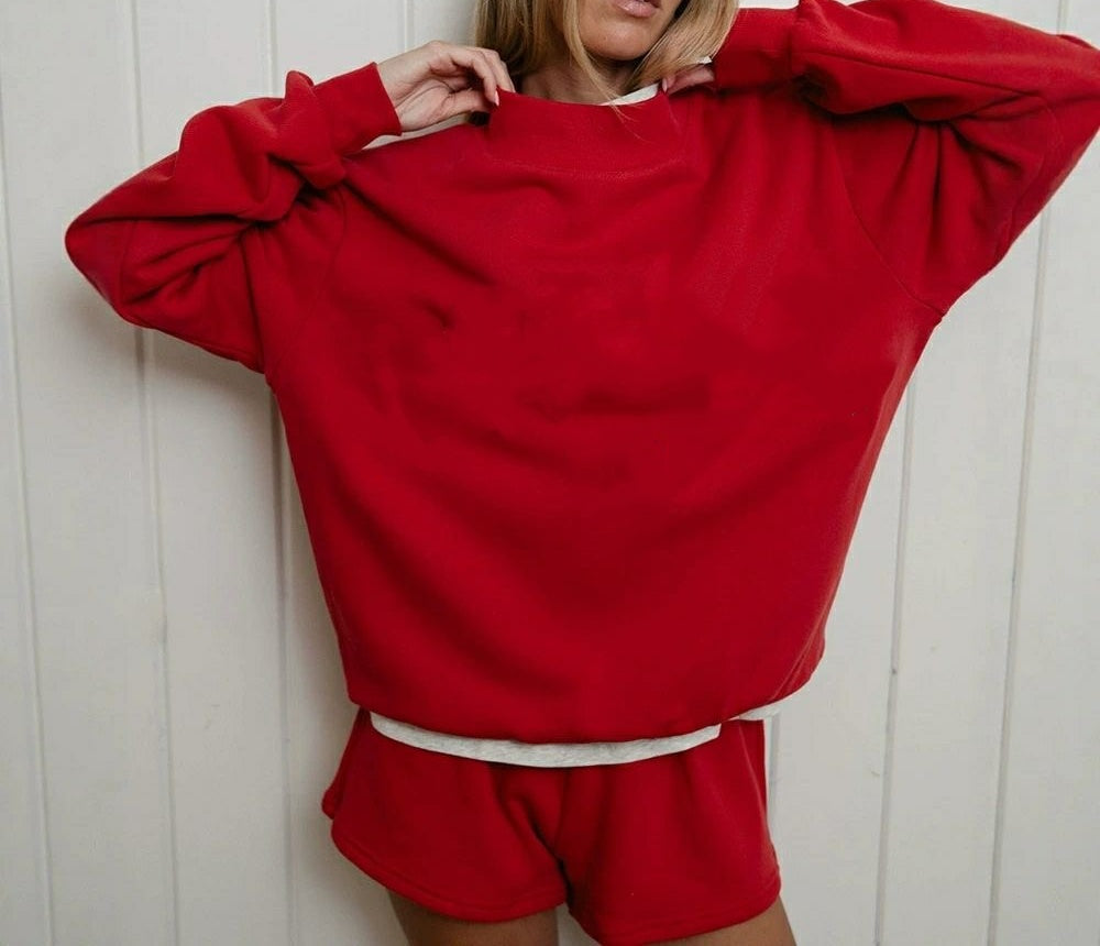 E7263#  Women Loose Sweatshirts