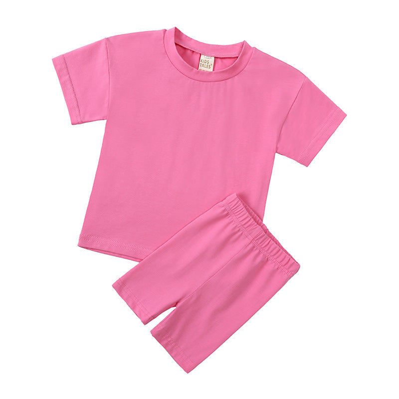 1975#  Kids Shirts And Shorts Set