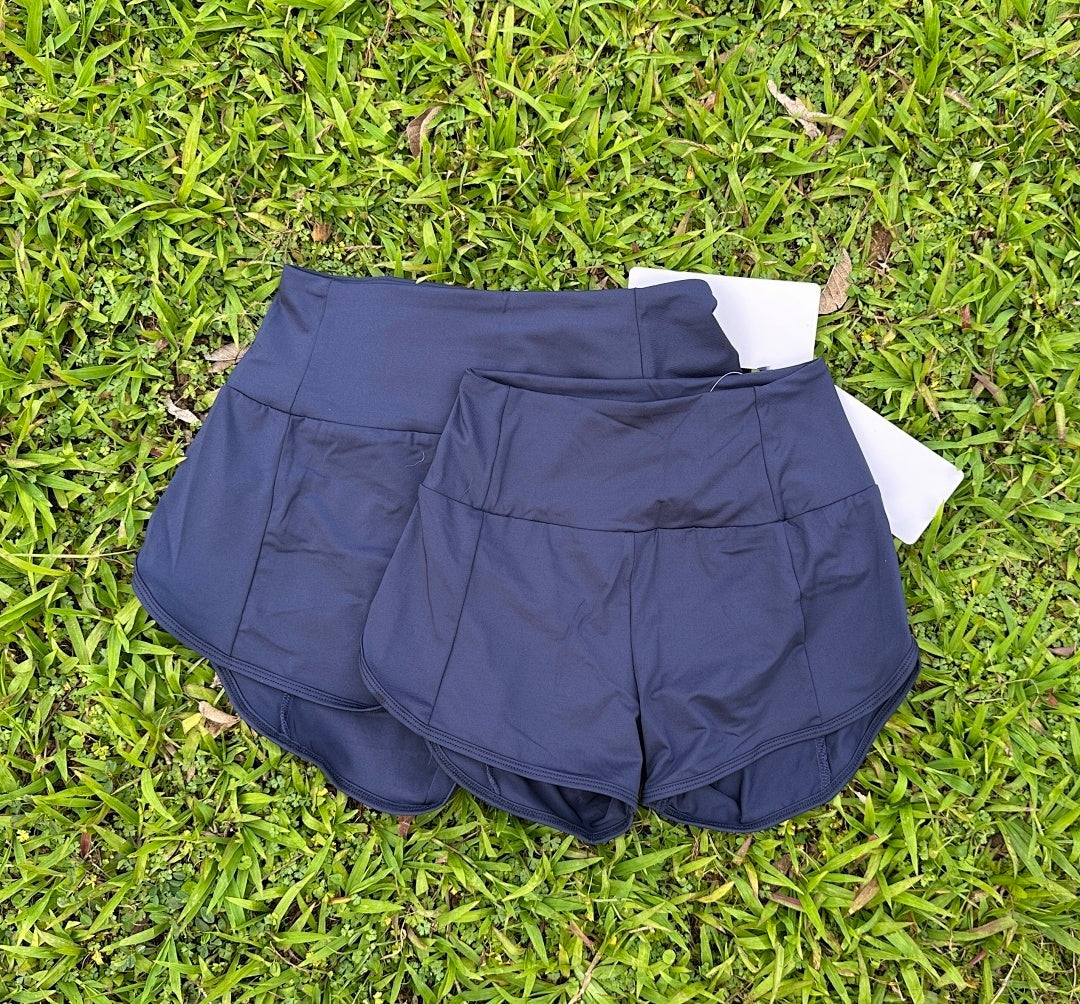 L5992#  Adult And Kids Yoga Shorts