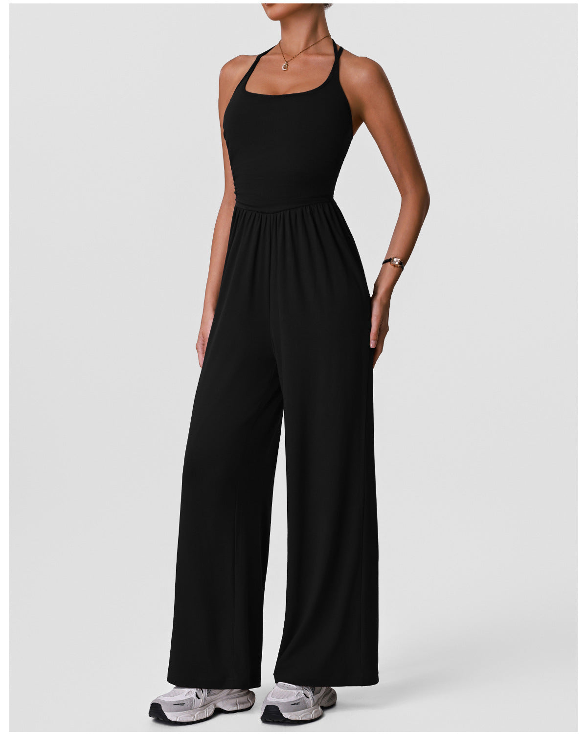 2077# A Women Yoga Jumpsuit