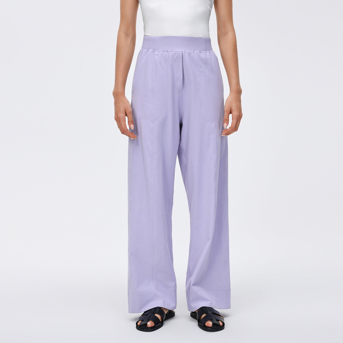 L5702#  Women Wide-Leg Pants