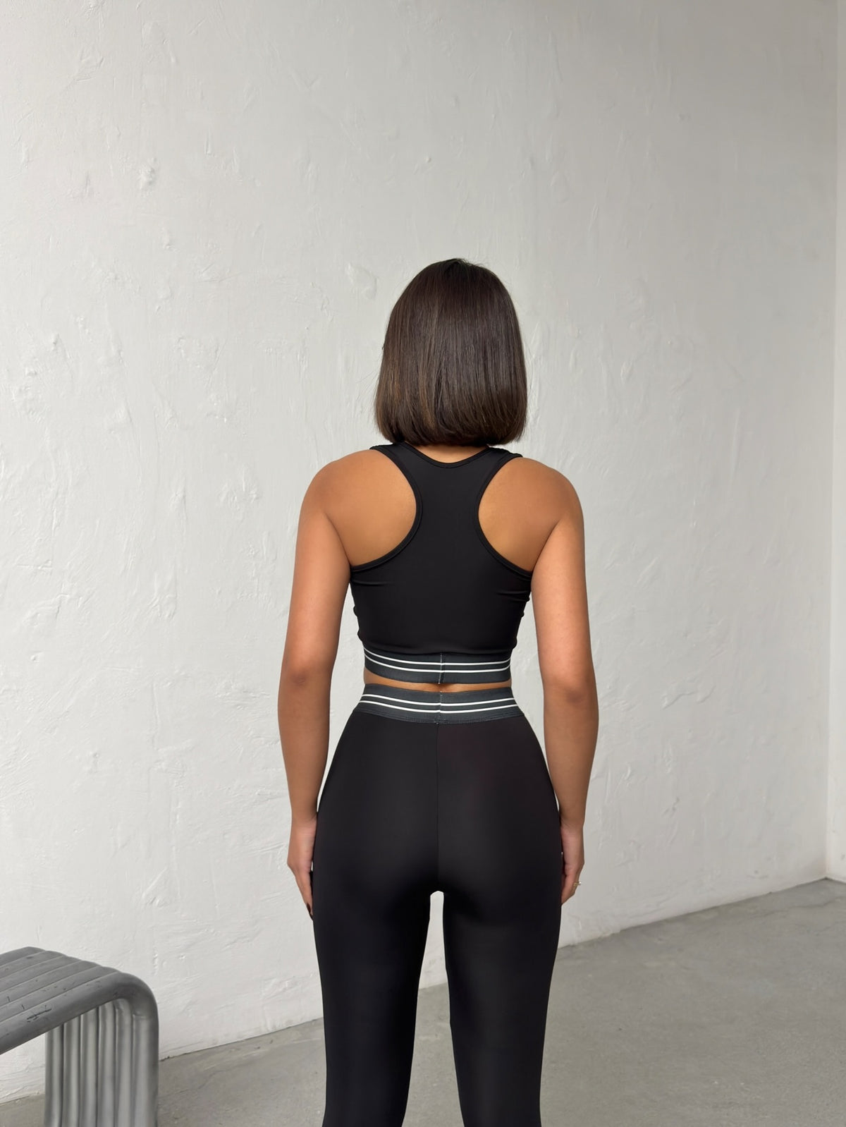2530#A Women Bra Pants and Jacket Set