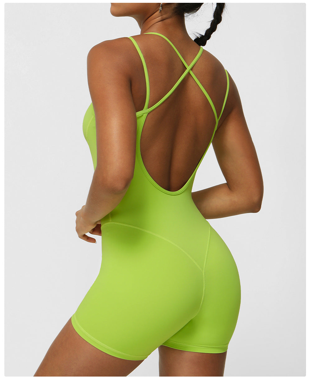 889# A Women Yoga Jumpsuit