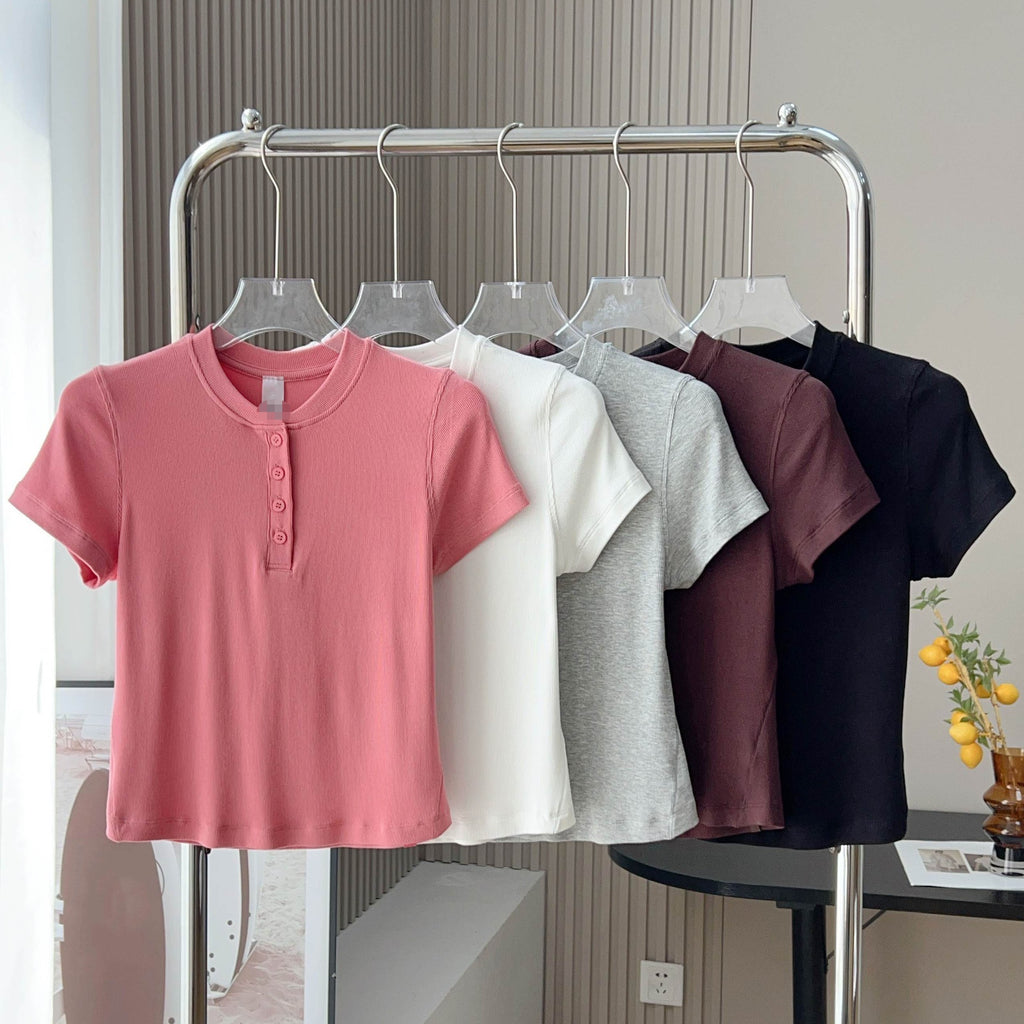 L6237# Women Hold Tight Shirts