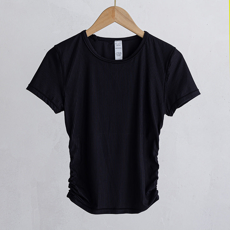 L5679# Ribbed T-Shirt