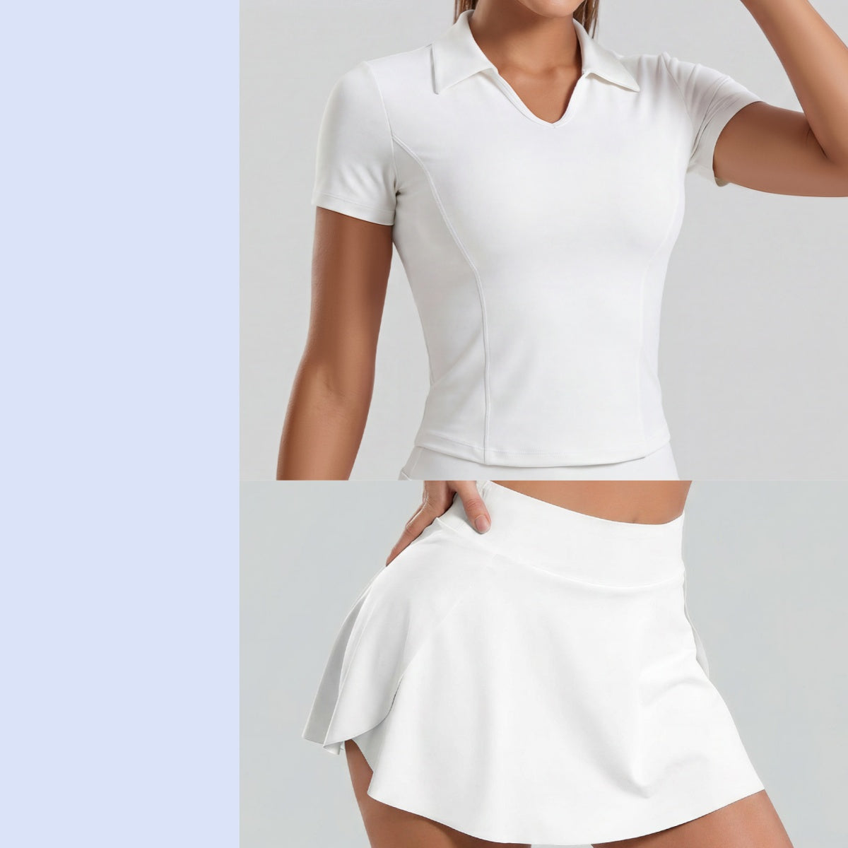 L6351# Women Yoga Shirts or Skirts