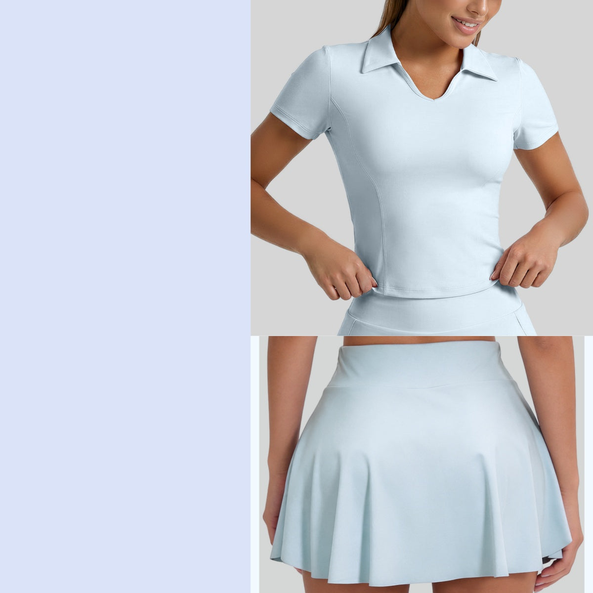 L6351# Women Yoga Shirts or Skirts