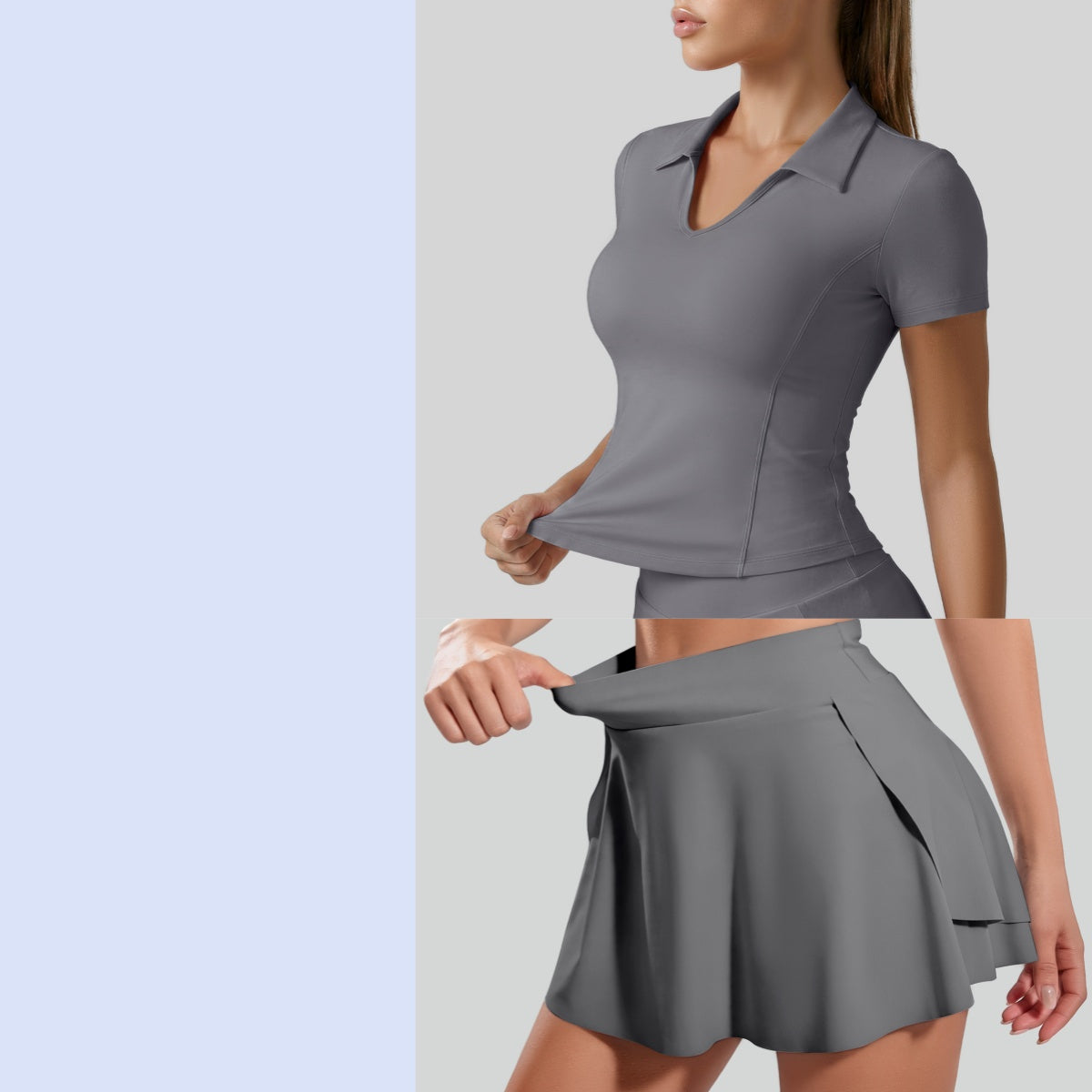 L6351# Women Yoga Shirts or Skirts