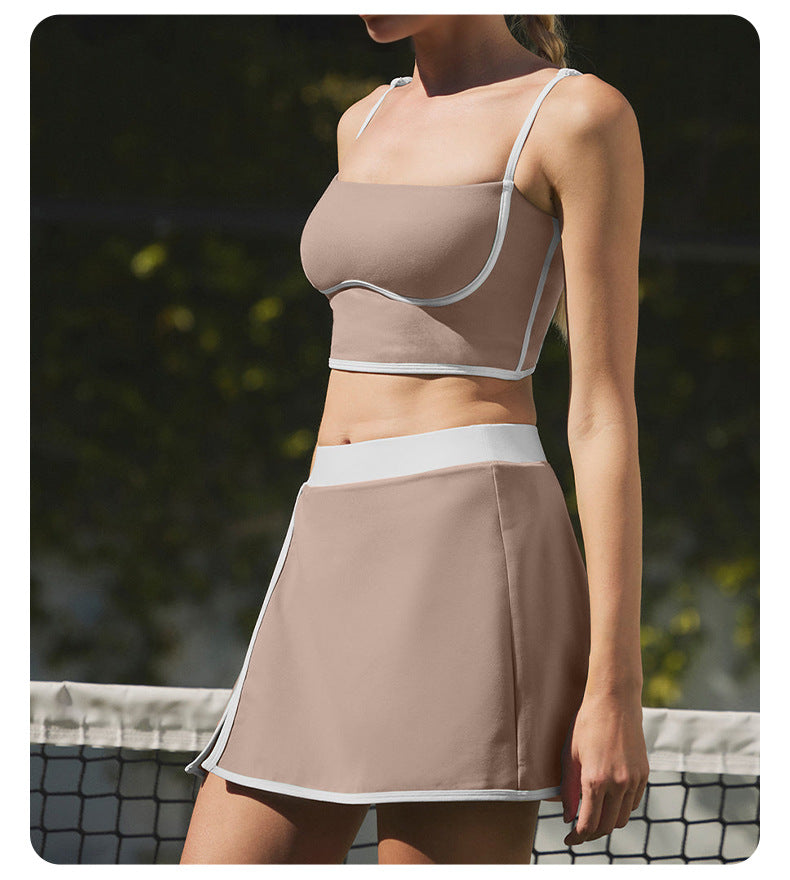 404# AL Women Bra Skirts Set