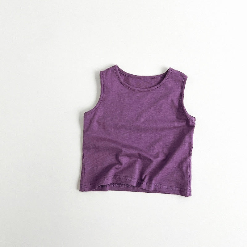 L5939#  Kids Yoga tank Or Shorts