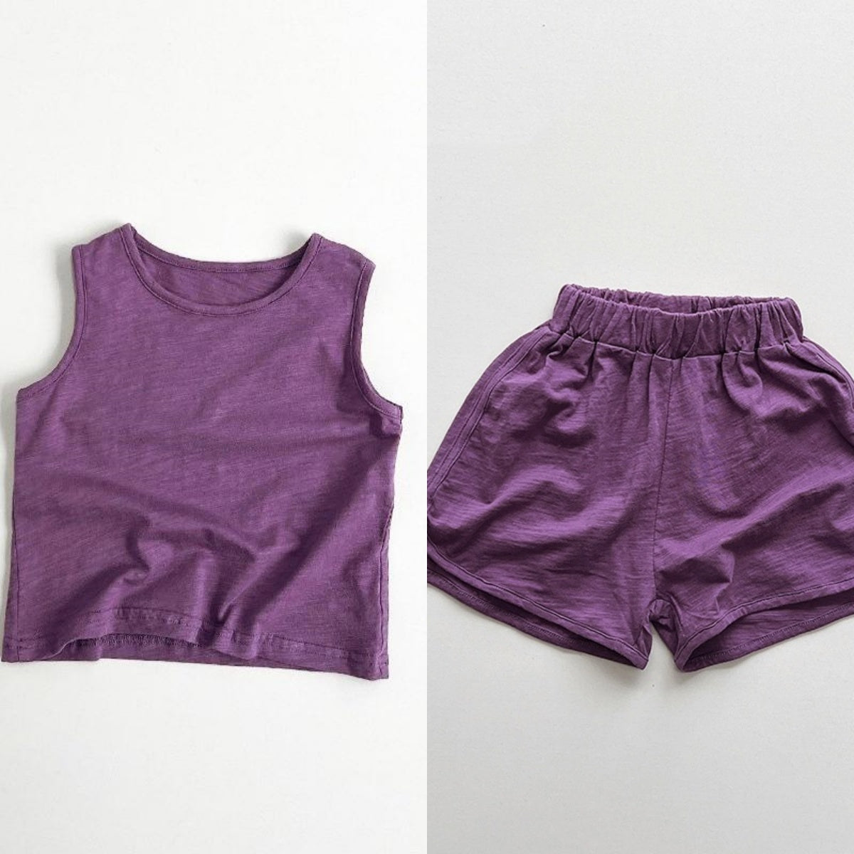 L5939#  Kids Yoga tank Or Shorts