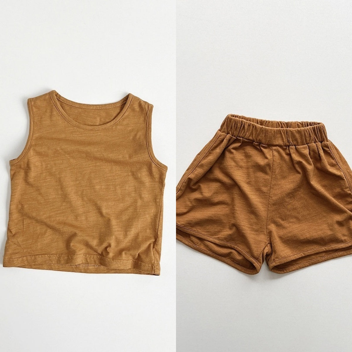 L5939#  Kids Yoga tank Or Shorts