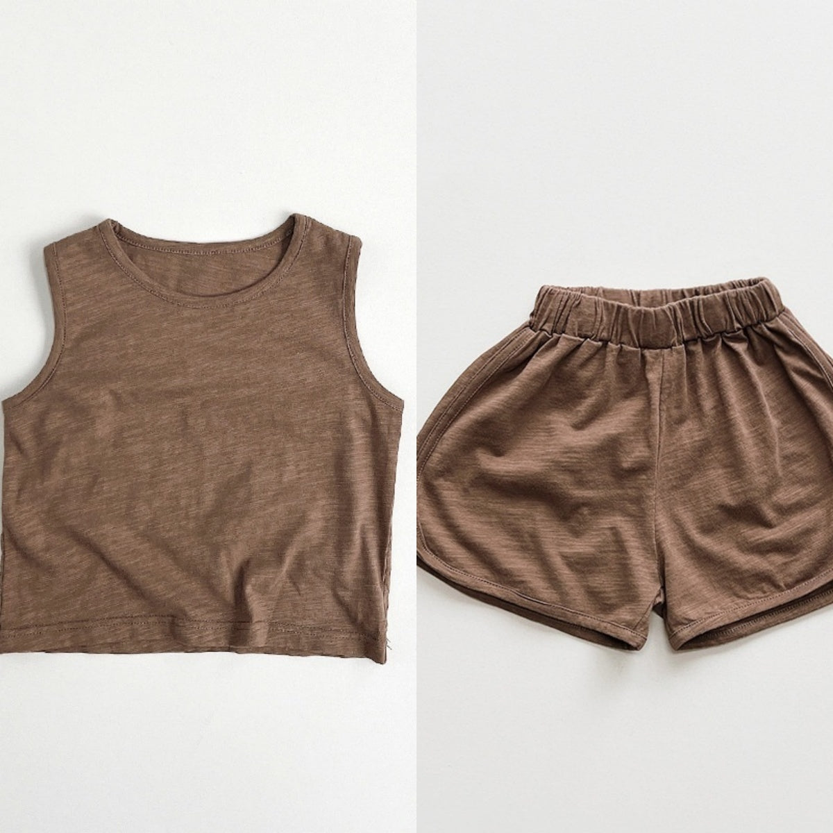 L5939#  Kids Yoga tank Or Shorts