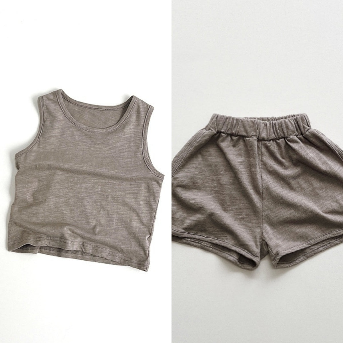 L5939#  Kids Yoga tank Or Shorts