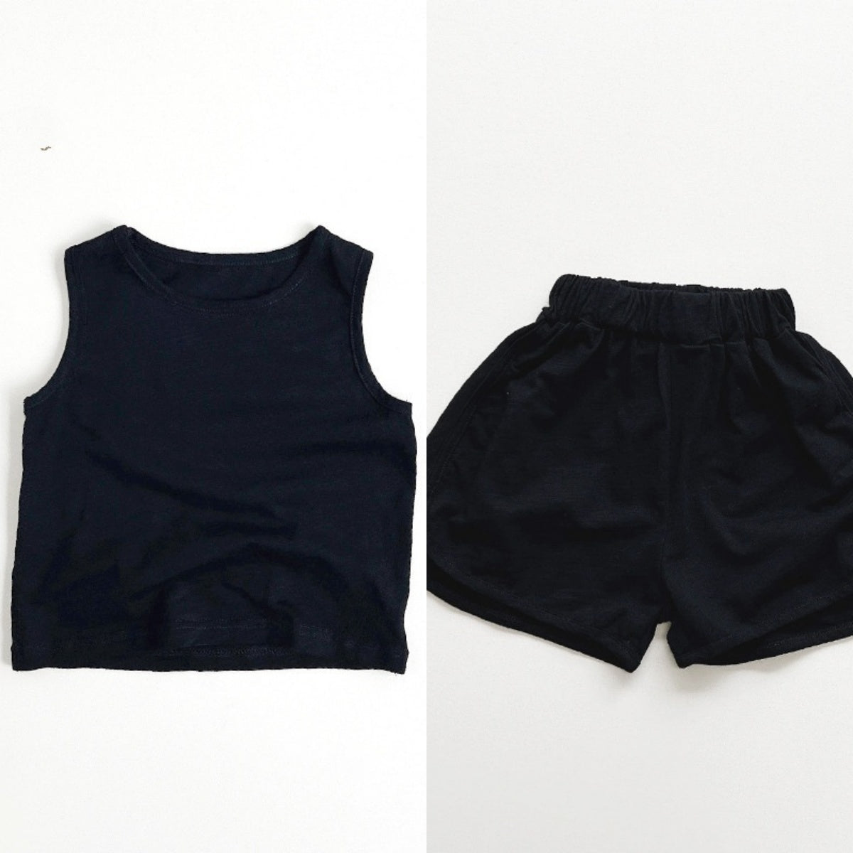 L5939#  Kids Yoga tank Or Shorts