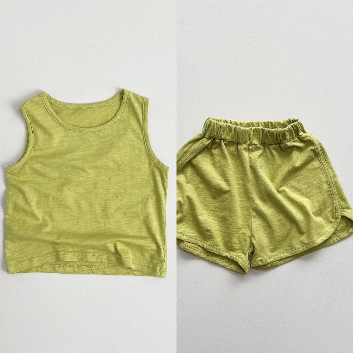L5939#  Kids Yoga tank Or Shorts