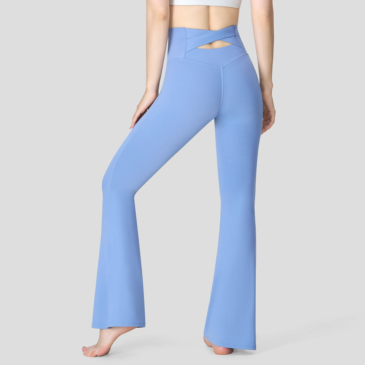 L6301#  Women Flared Pants
