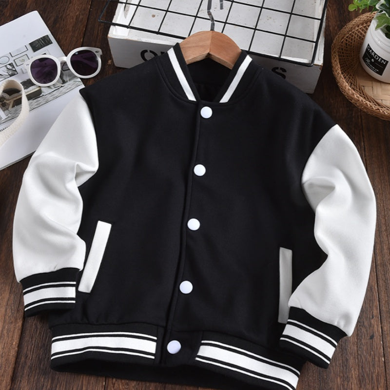 2780#A 3D Silver  Kids Fleece Jacket