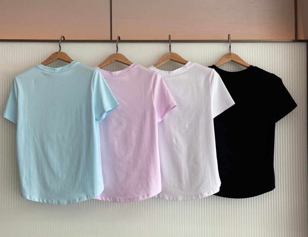 L6006# MC Women Yoga Shirts