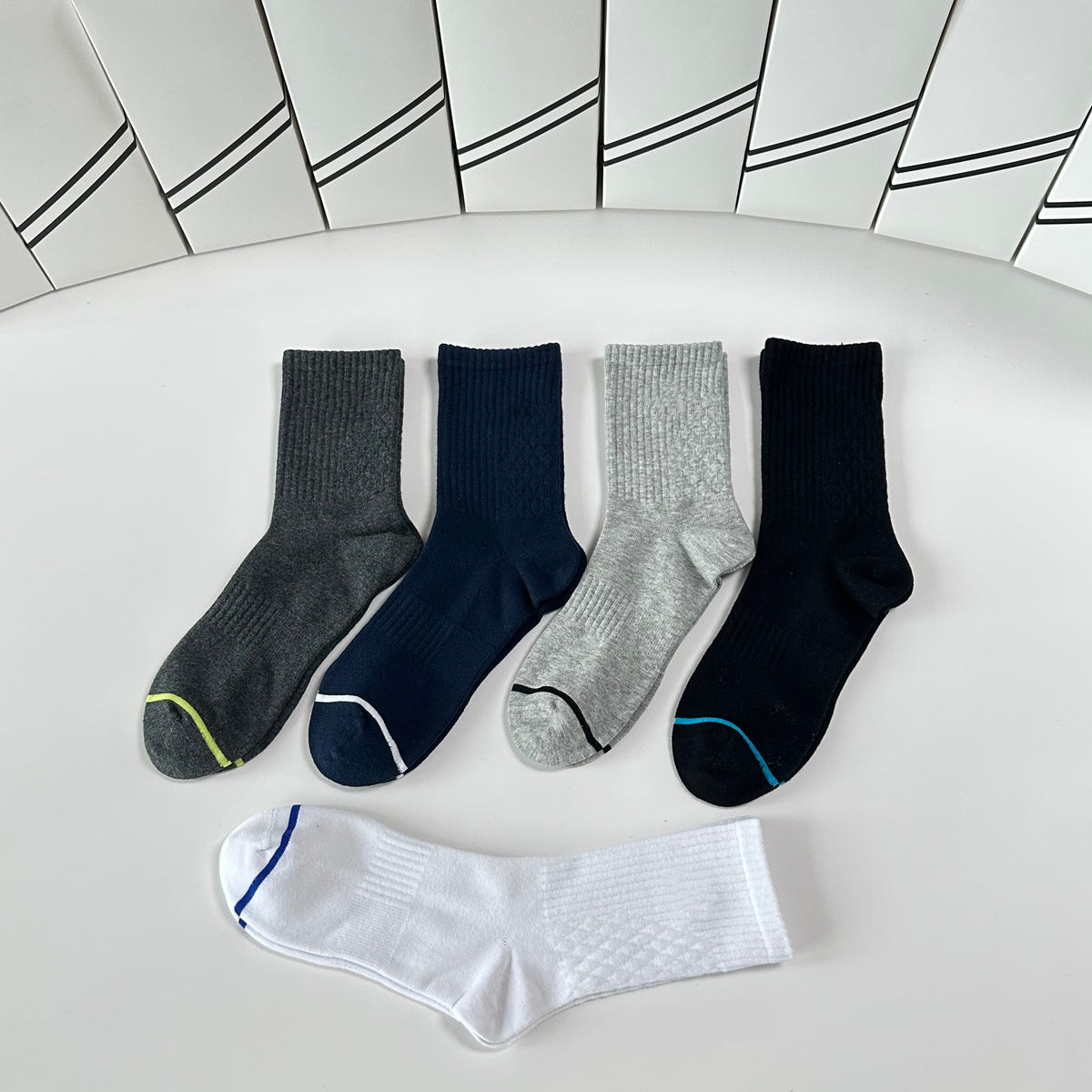 1992# A Unisex Socks 5PAirs/lot